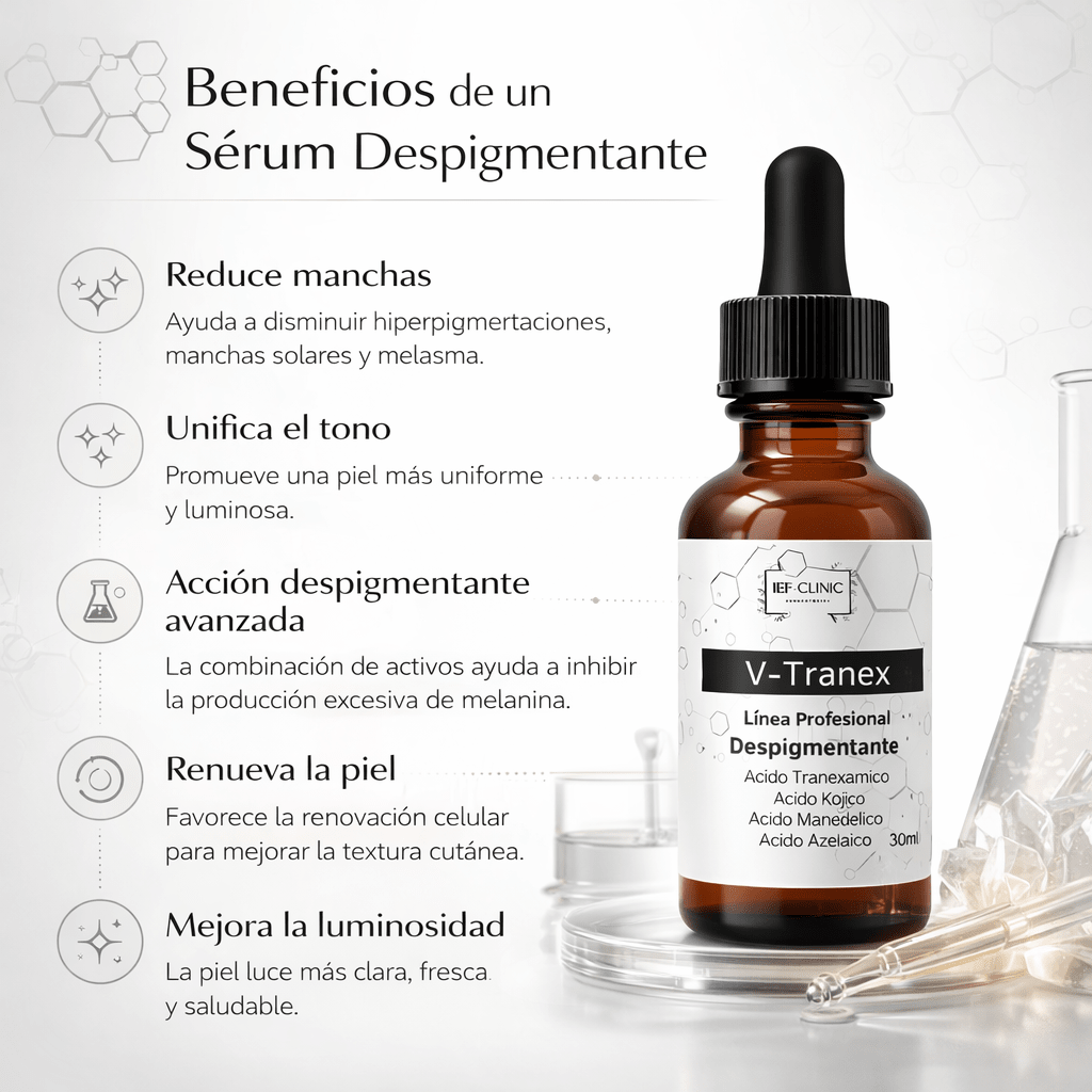 V - TRANEX SERUM DESPIGMENTANTE ACIDO TRAXENAMICOCUIDADO DE LA PIEL
