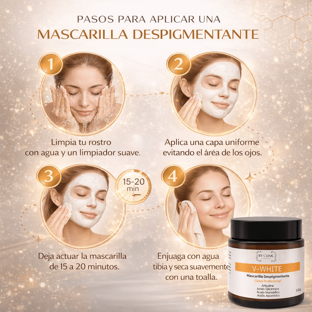 V - WHITE MASCARILLA DESPIGMENTENTECUIDADO DE LA PIEL
