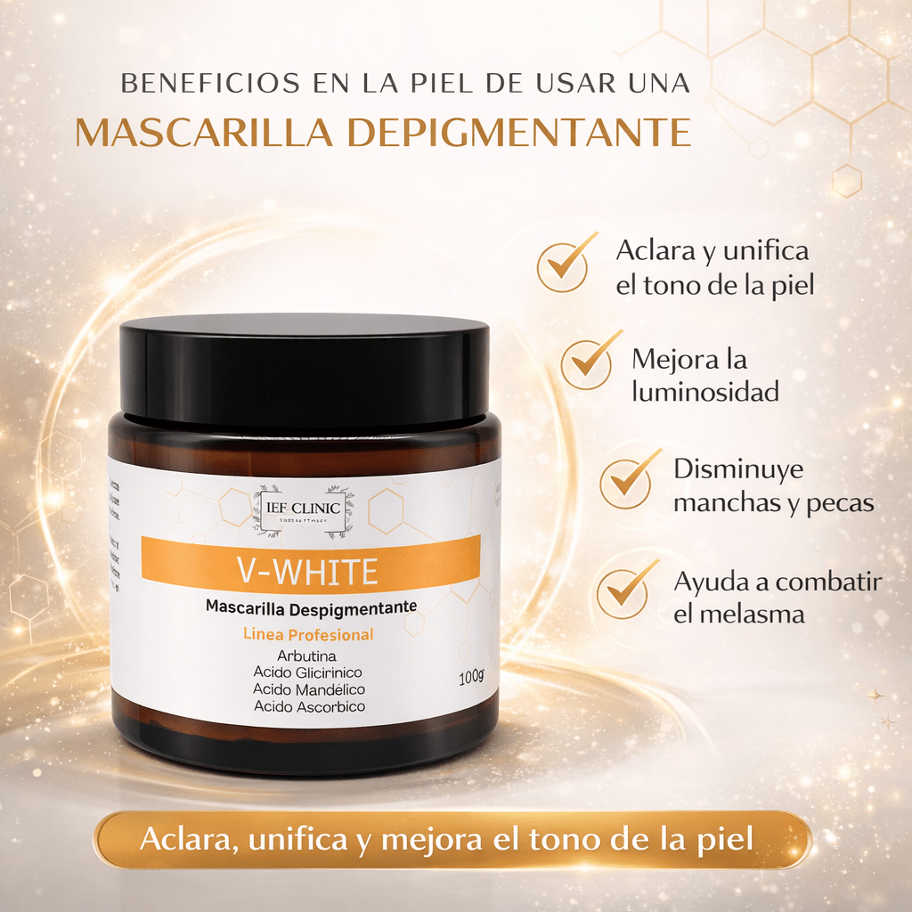 V - WHITE MASCARILLA DESPIGMENTENTECUIDADO DE LA PIEL