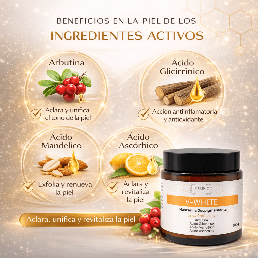 V - WHITE MASCARILLA DESPIGMENTENTECUIDADO DE LA PIEL