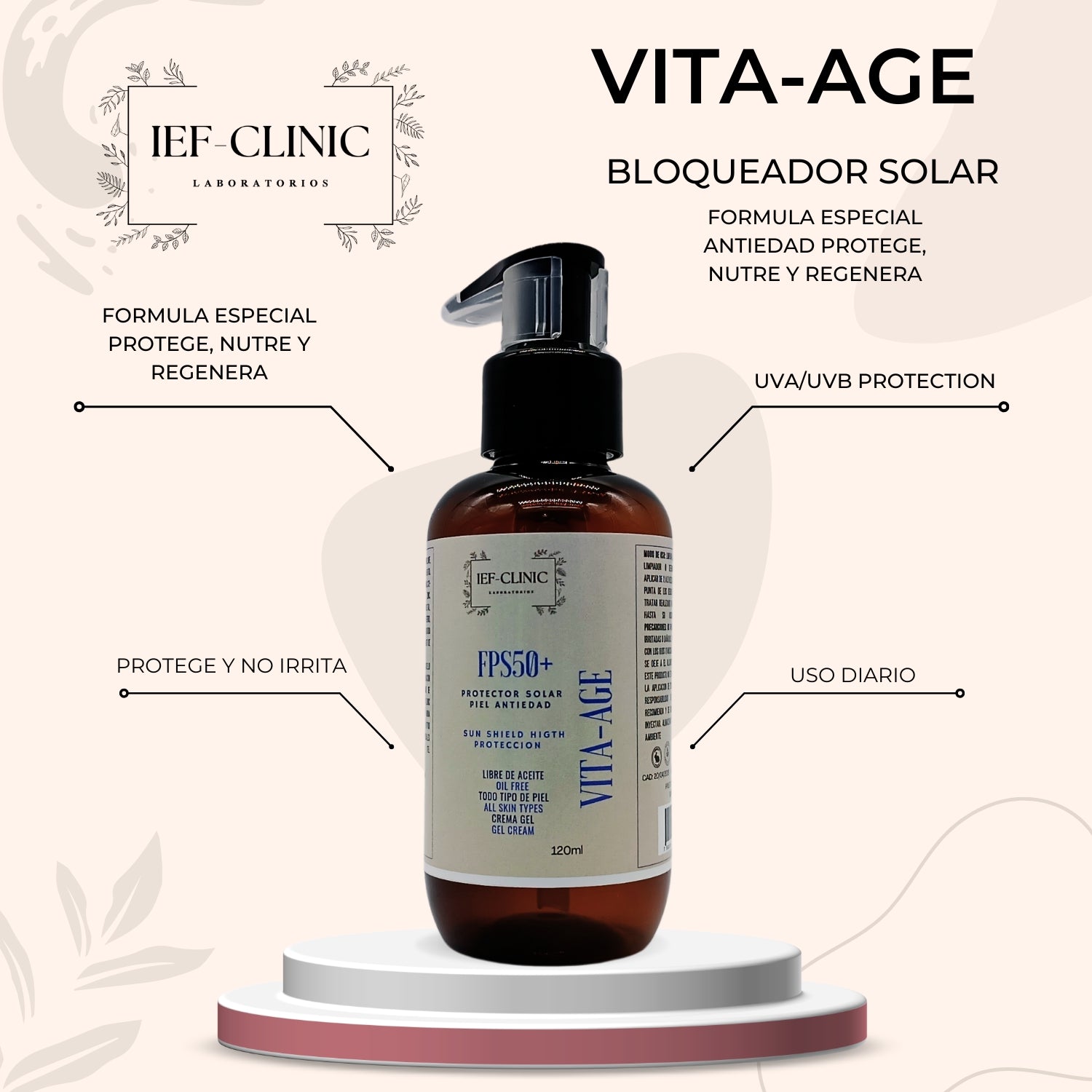 VITA - AGE PROTECTOR SOLAR ANTIEDAD#